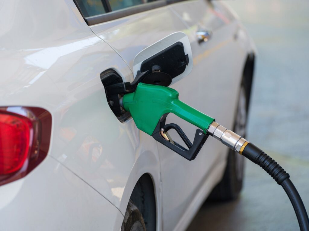 Carga de combustible en un vehículo de flota